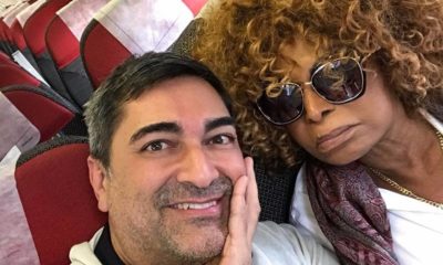 Zeca Camargo e Elza Soares