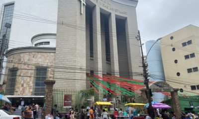 Fiéis celebram dia de São Judas Tadeu no santuário no Cosme Velho, Zona Sul do Rio