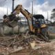 Demolição de construção irregular