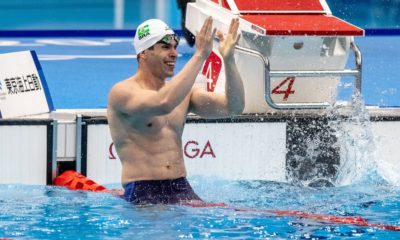 PHELIPE RODRIGUES -Finais da Natação no Tokyo Aquatics Center.