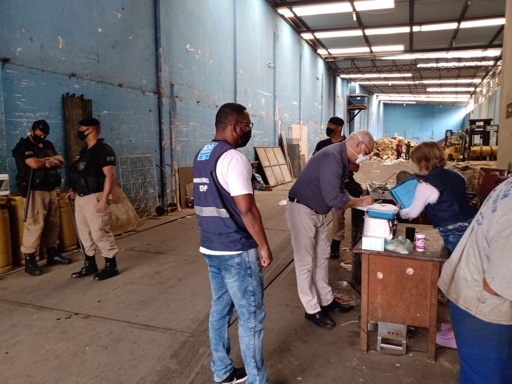 Imagem de uma fiscalização