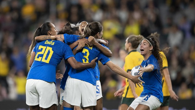Após perder o primeiro amistoso por 3 a 1, Brasil feminino empate em 2 a 2 com a Austrália, em Sidney