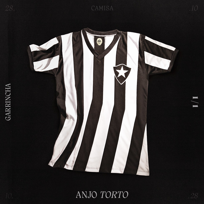 Camisa personalizada em homenagem a Garrincha