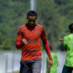 Lázaro em ação durante treino pelo Flamengo, no CT do Ninho do Urubu