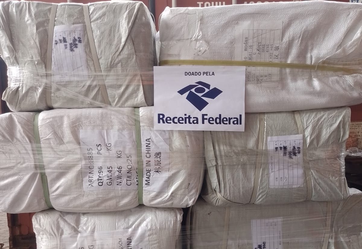 Doações da Receita Federal para vítimas de deslizamentos em Petrópolis