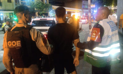 Guardas municipais prendem taxista por estelionato e apreendem adolescente por receptação