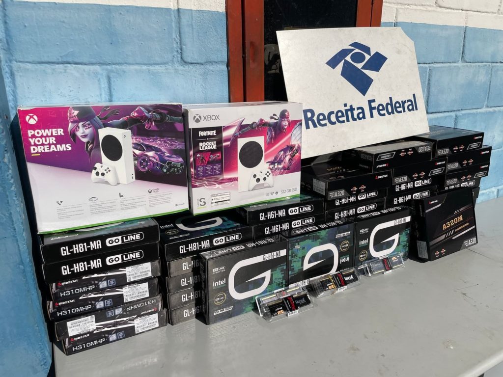 Apreensão de 30 mil em eletrônicos em Ramos