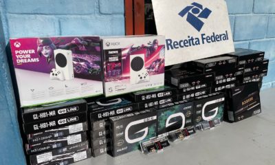 Apreensão de 30 mil em eletrônicos em Ramos