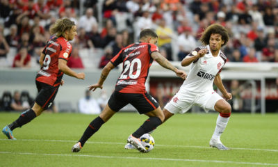 Flamengo perder por 1 a 0 para o Athletico-PR pelo Campeonato Brasileiro