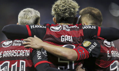 Gabigol, Arrascaeta e Everton Ribeiro