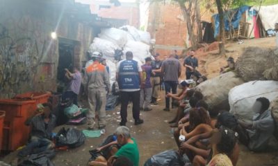 Operação em Ferro-velho em São Cristóvão