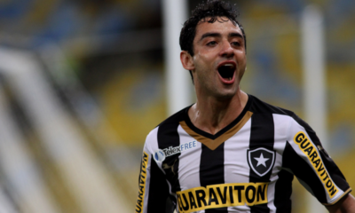 Daniel Corrêa defendendo a camisa do Botafogo