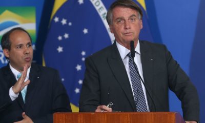 Imagem do presidente Jair Bolsonaro