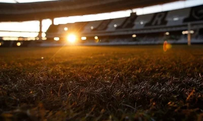 Foto do estádio Nilton Santos que passará por reformas no gramado