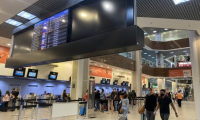 Aeroporto Santos Dumont tem manhã de sexta movimentada