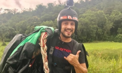 Turista Eduardo Geovane, morreu após cair de parapente