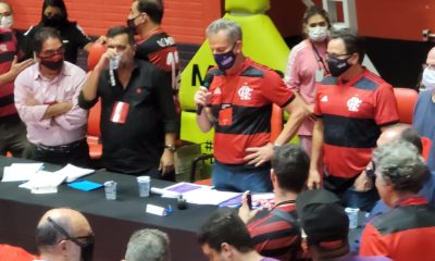 Rodolfo Landim é reeleito presidente do Flamengo