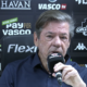 Jorge Salgado, presidente do Vasco durante entrevista