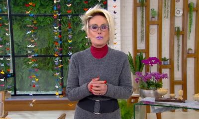 Ana Maria Braga apresentando o Mais Você