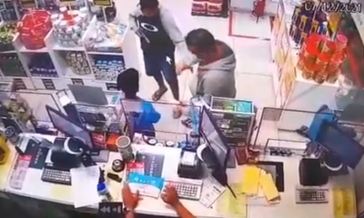 Criminoso é espancado após tentativa de assalto a farmácia