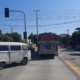 Acidente entre kombi e ônibus do BRT