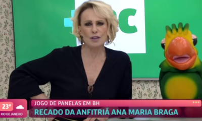 Ana Maria em VT com Louro José