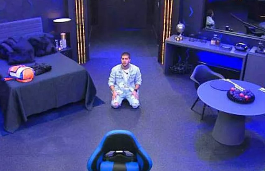 Arthur Aguiar no quarto secreto do BBB 22