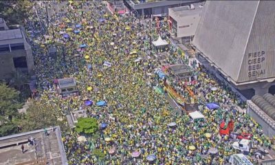 Ato a favor do governo federal em São Paulo