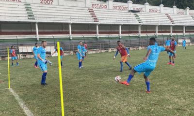 Avaí finalizou a preparação para o jogo nas Laranjeiras