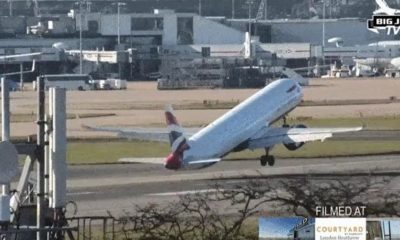 Avião arremeteu voo em Londres