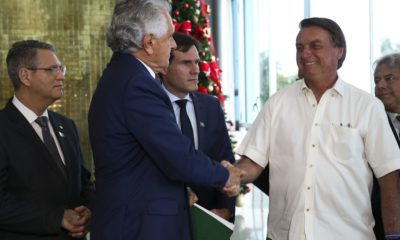 Bolsonaro e Ronaldo Caiado