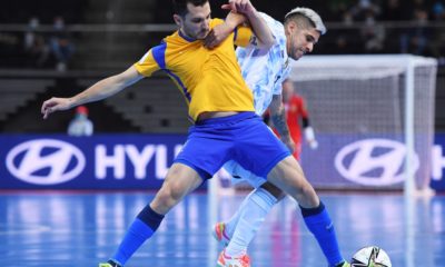 Brasil perde para a Argentina na Copa do Mundo de Futsal