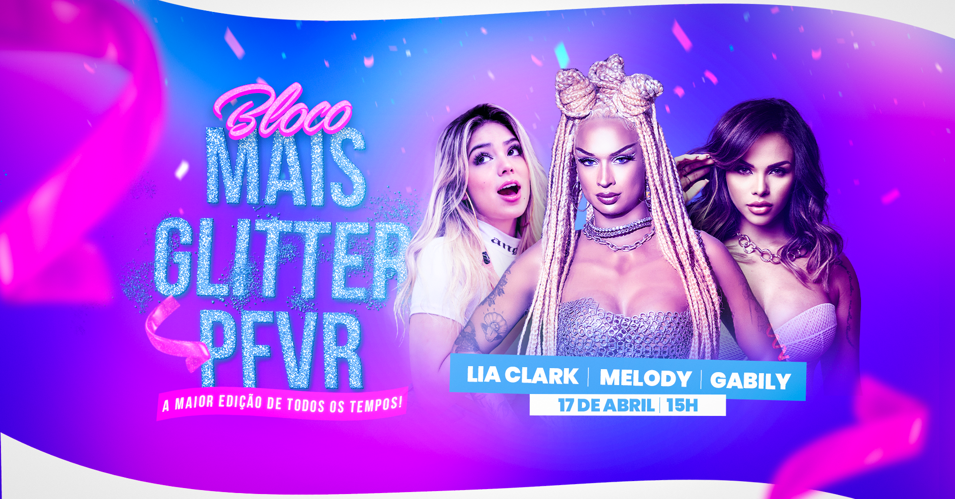 bloco mais glitter pfvr