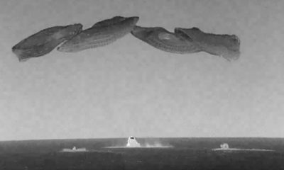 Cápsula com astronautas retorna à Terra