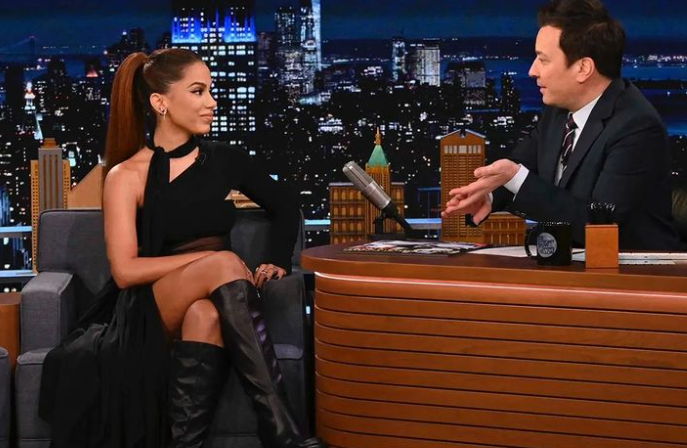 Anitta e Jimmy Fallon