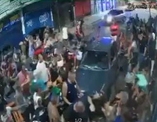 Motorista atropela pessoas em bar no Engenho de Dentro