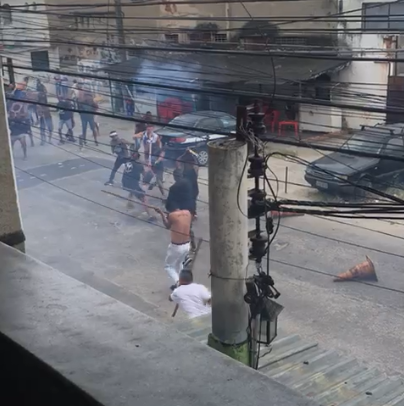 Briga entre torcedores em São Gonçalo