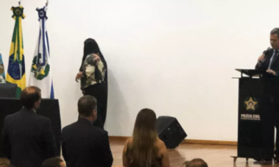 Posse do secretário de Polícia Civil do RJ, Fernando Albuquerque