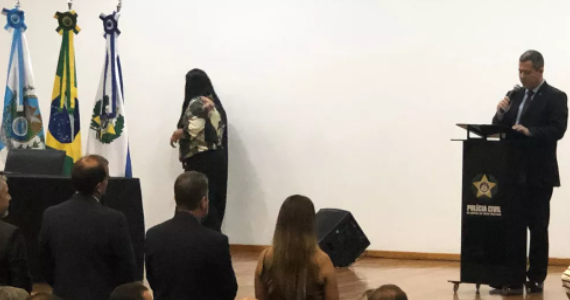 Posse do secretário de Polícia Civil do RJ, Fernando Albuquerque