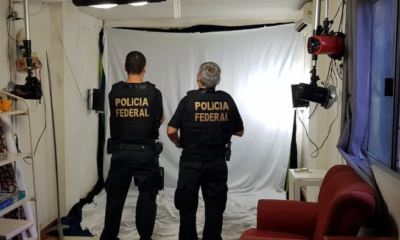 PF realiza operação contra organização criminosa que produzia e comercializava pornografia infantil