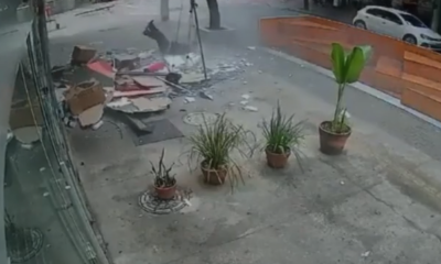 Homem fica ferido em explosão de restaurante em Niterói