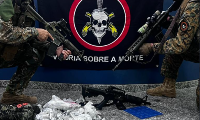Polícia Militar apreende fuzil calibre 5.56 em comunidade de Caxias