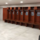 lamengo compartilhou foto do vestiário limpo no Estádio Mario Alberto Kempes (Foto: Reprodução / Twitter CRF)