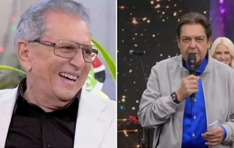 Carlos Alberto e Fausto Silva