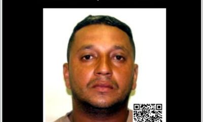 cartaz com foto do procurado