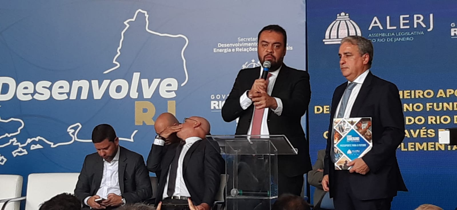 Imagem de Cláudio Castro e André Ceciliano