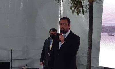 Imagem do governador Cláudio Castro discursando