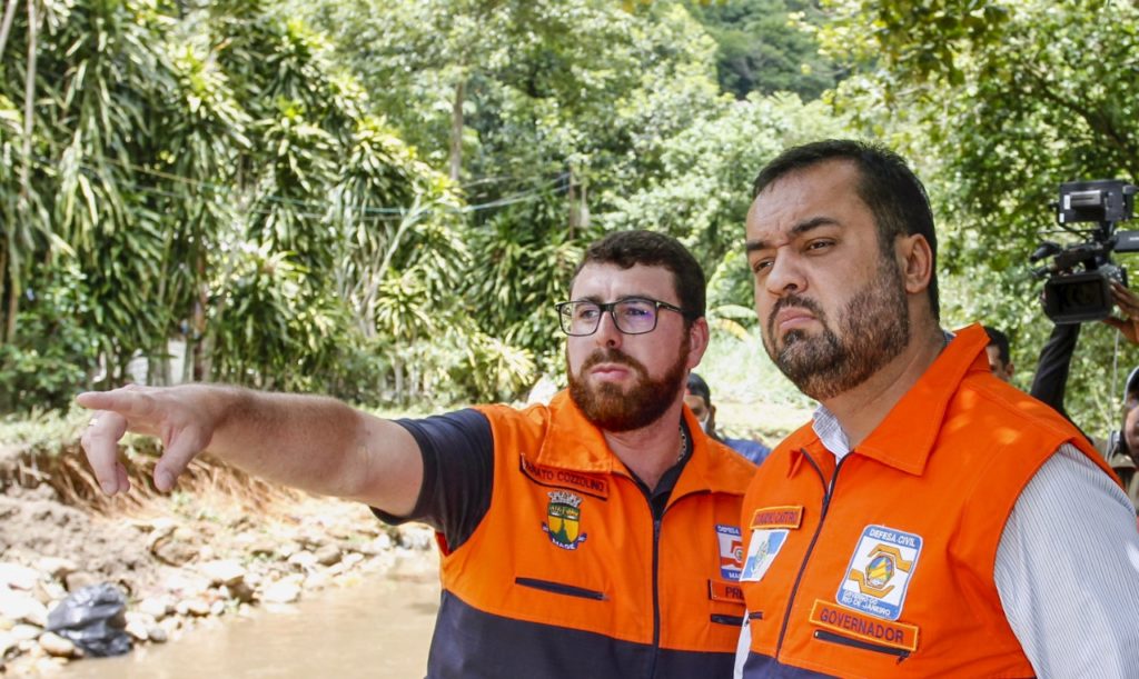 Imagem do governador Cláudio Castro e do prefeito cozzolino