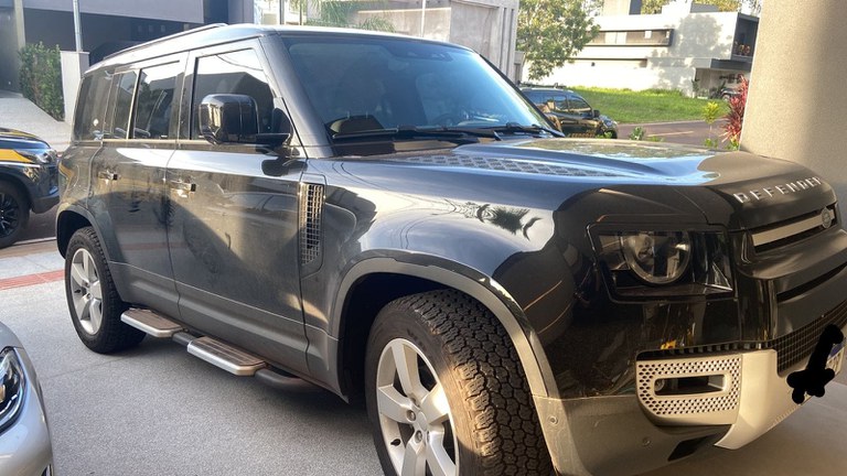 Imagem de um dos carros clonados