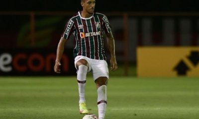 David Duarte em ação pelo Fluminense